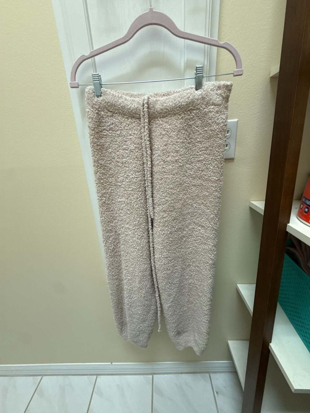 SKIMS Cozy Knit Lounge Pants Cream Size L/XL